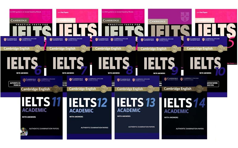 bộ sách Cambridge IELTS 1-14