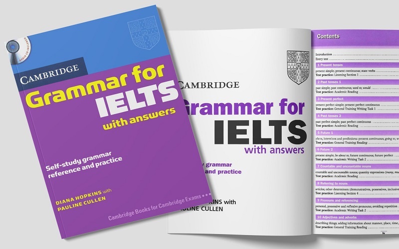 cuốn sách Cambridge Grammar for IELTS