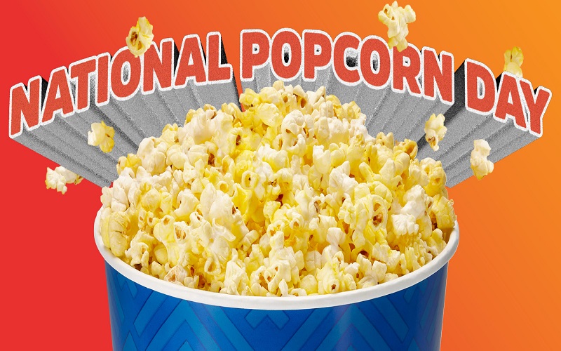 national popcorn day